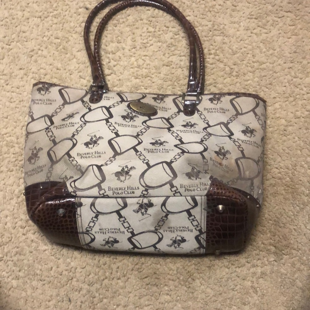 Beverly Hills polo club tote purse